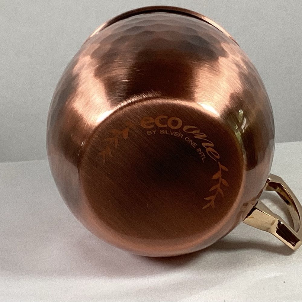 Copper Moscow Mule Mugs ,Set 20 ounce, stainless lined, NO NICKEL - Picture 4 of 5